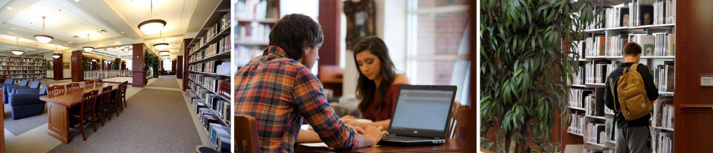 image of Navarro College Library and Students